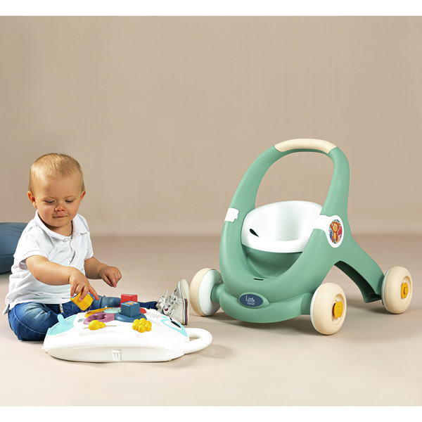 Навчально-ігровий центр Smoby Little 3 в 1 зі знімною панеллю (140304) - Pampik - 9