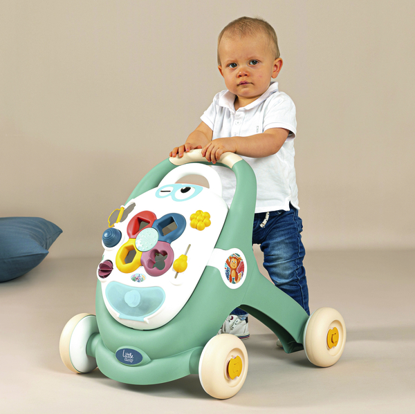 Навчально-ігровий центр Smoby Little 3 в 1 зі знімною панеллю (140304) - Pampik - 5