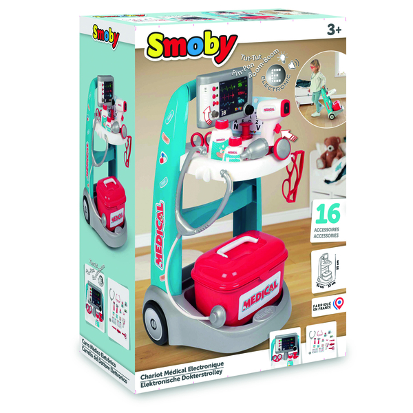 Ігровий набір Smoby Медична мобільна клініка (340207) - Pampik - 6