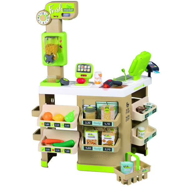 Інтерактивний супермаркет Smoby Фреш з кошиком (350233) - Pampik