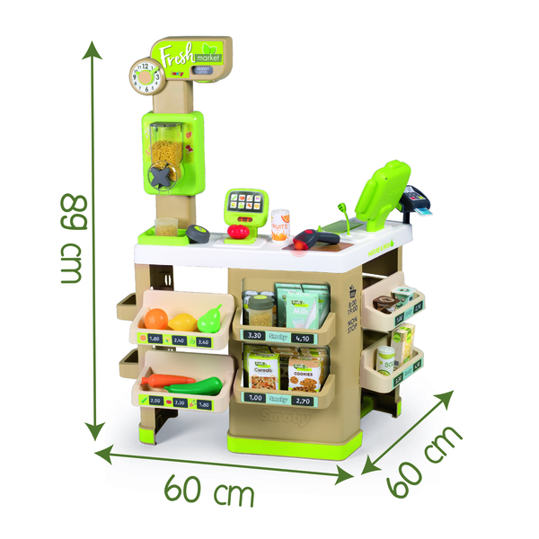 Інтерактивний супермаркет Smoby Фреш з кошиком (350233) - Pampik - 3