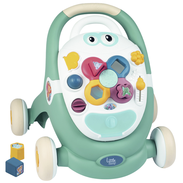 Навчально-ігровий центр Smoby Little 3 в 1 зі знімною панеллю (140304) - Pampik