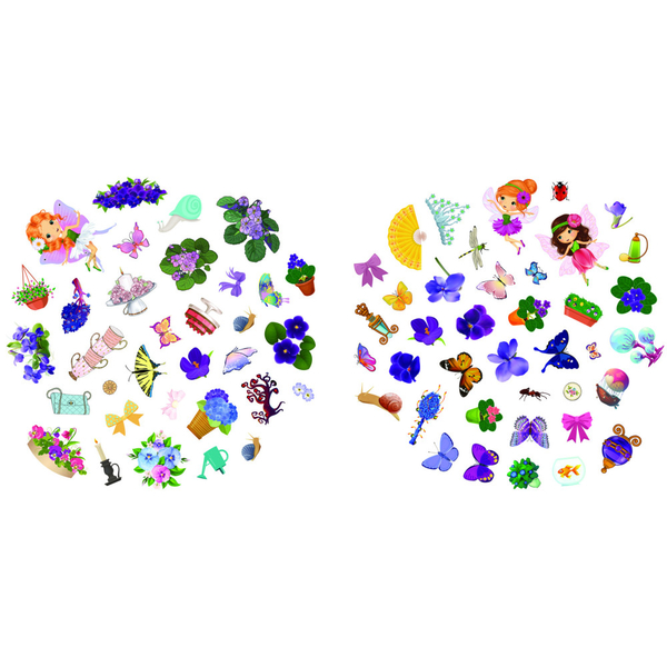 Квіткові феї. Фіалка. 72 наліпки (F00024821) - Pampik - 4