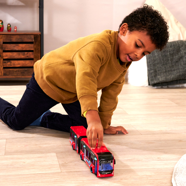 Міський автобус Dickie Toys Вольво 7900Е, 40 см, червоний (3747015) - Pampik - 12