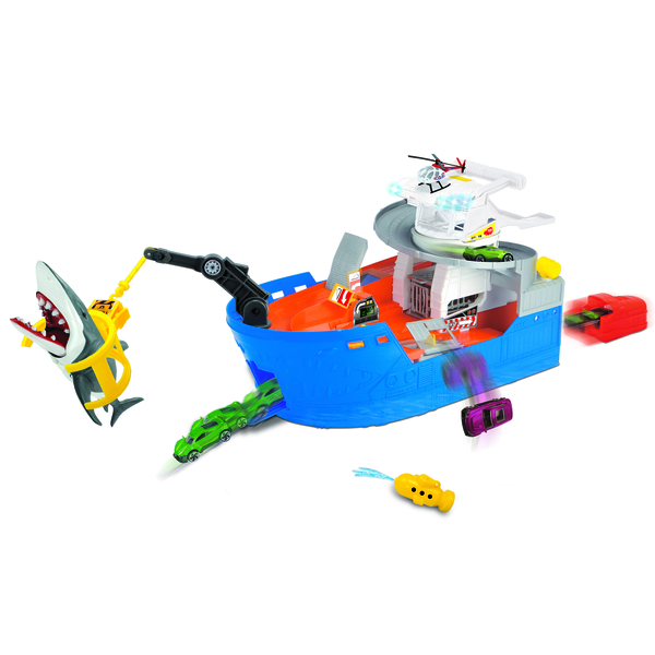 Ігровий набір Dickie Toys Катер Полювання на акул з човном (3779001) - Pampik - 3