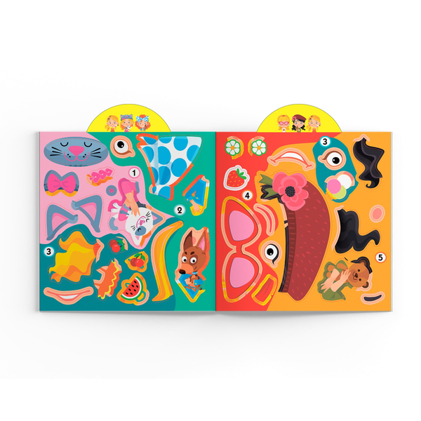 Грайка-розвивайка. Модниці-подружки. 63 великі наліпки (F00024344) - Pampik - 5