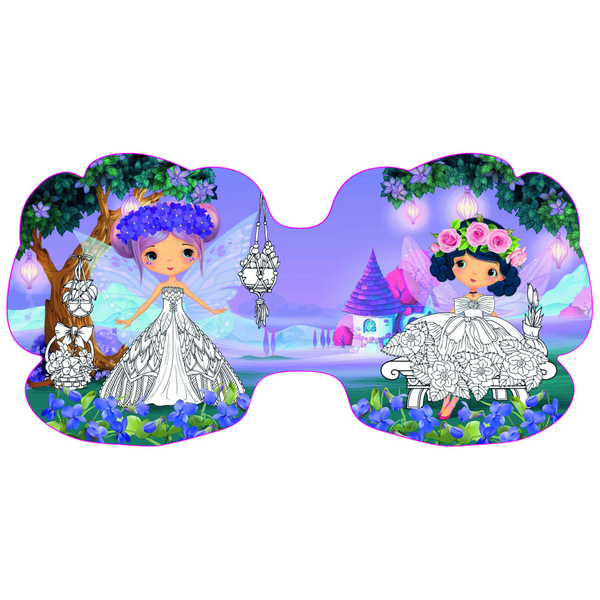 Квіткові феї. Фіалка. 72 наліпки (F00024821) - Pampik - 2