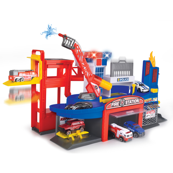 Игровой набор Dickie Toys Спасательная станция, 2 машинки (3719021) - Pampik