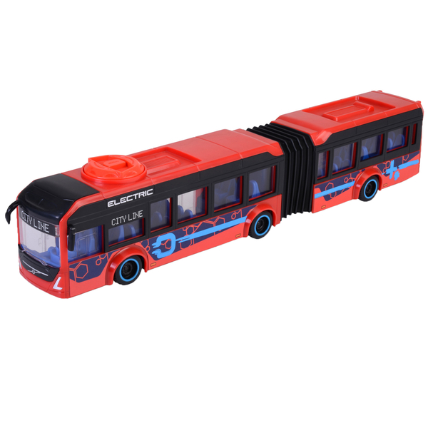 Міський автобус Dickie Toys Вольво 7900Е, 40 см, червоний (3747015) - Pampik