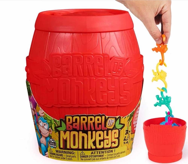 Настольная игра Spin Master Бочка обезьян (SM45709/6070066) - Pampik - 2