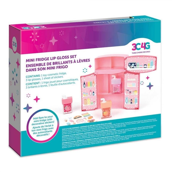 Набір блисків для губ Make It Real 3C4G Міні-холодильник, 3 шт. (MR10054) - Pampik - 2