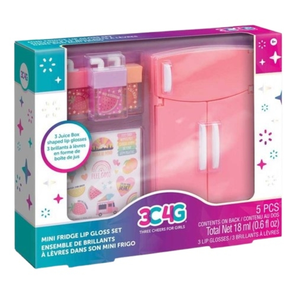 Набір блисків для губ Make It Real 3C4G Міні-холодильник, 3 шт. (MR10054) - Pampik