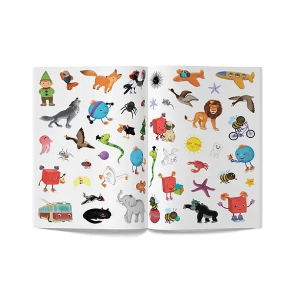 Школа чомучки. Займатика. 50 розвивальних наліпок (F00021878) - Pampik - 5