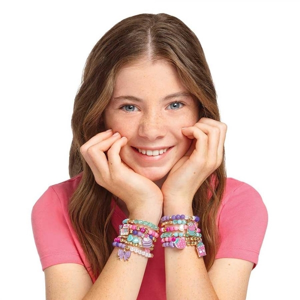 Набір для створення шарм-браслетів Make It Real Макаронс (MR1718) - Pampik - 6