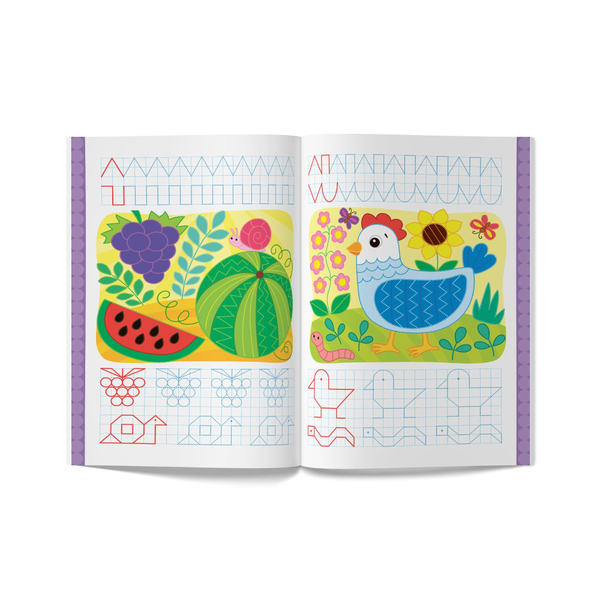 Перші багаторазові прописи. Навчаємося писати правильно. Пальчиковий тренажер (F00028980) - Pampik - 4