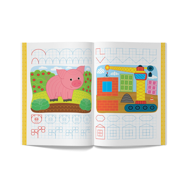 Перші багаторазові прописи. Навчаємося писати правильно. Пальчиковий тренажер (F00028980) - Pampik - 2