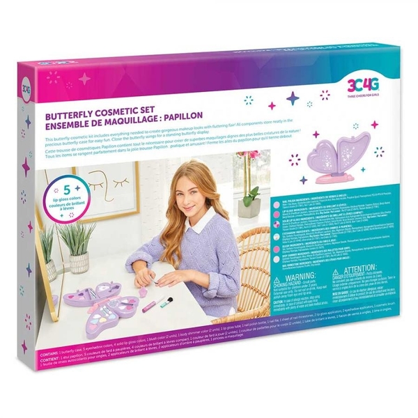 Набор косметики для волшебного превращения Make It Real 3C4G Бабочка-сюрприз (MR10058) - Pampik - 2