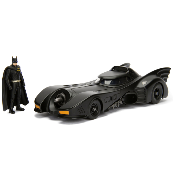 Машина металева Jada Бетмен 1989, Бетмобіль з фігуркою Бетмена, 1:24 (253215002) - Pampik