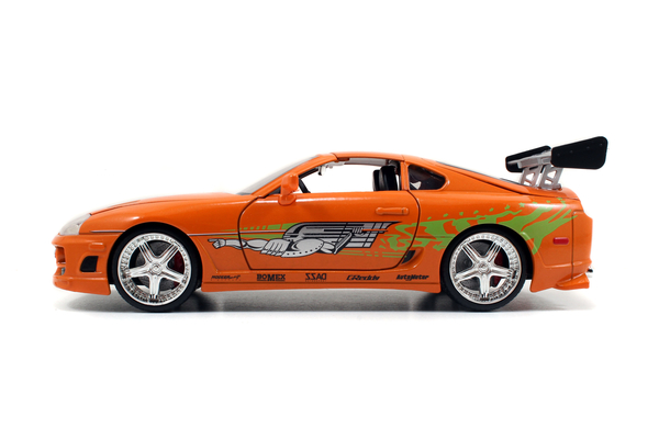 Машина металева Jada Форсаж Toyota Supra 1995 з фігуркою Брайана, 1:24 (253205001) - Pampik - 13