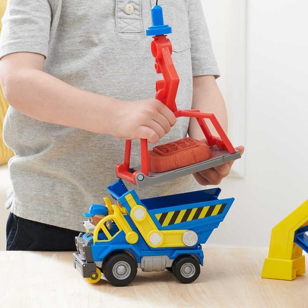 Великий ігровий набір Rubble & Crew Підйомний кран-вежа Бухти будівельників (SM28508/6067494) - Pampik - 10