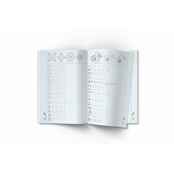 Прописи-тренажер. Графічні вправи. Готуємося до письма (F00027288) - Pampik - 2