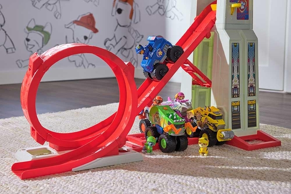 Великий ігровий набір Paw Patrol Мегарятувальна станція з треком (SM97220/6069672) - Pampik - 7