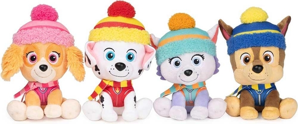 М'яка іграшка Gund Paw Patrol Зимові свята Цуценя Маршал, 15 см (SM33351/6068124) - Pampik - 7