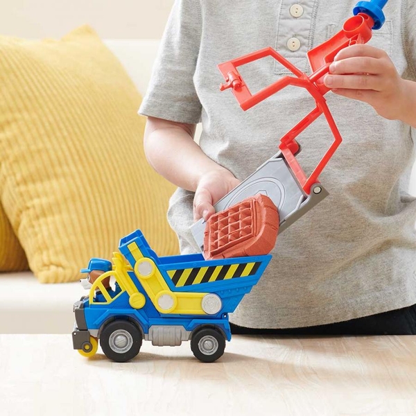 Великий ігровий набір Rubble & Crew Підйомний кран-вежа Бухти будівельників (SM28508/6067494) - Pampik - 12