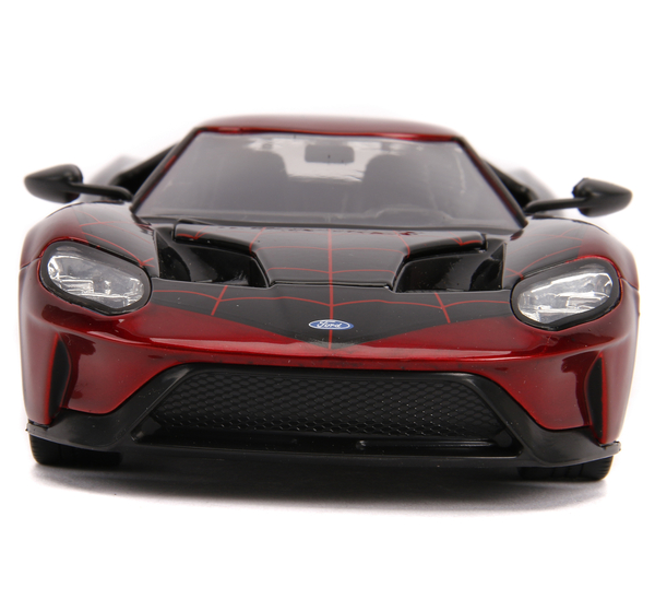 Машина металлическая Jada Марвел Человек-Паук, Форд GT (2017) с фигуркой, 1:24 (253225008) - Pampik - 14