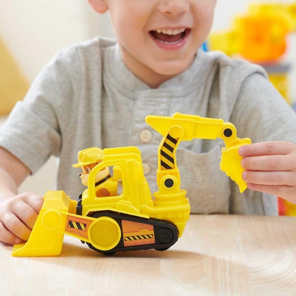 Великий ігровий набір Rubble & Crew Підйомний кран-вежа Бухти будівельників (SM28508/6067494) - Pampik - 11