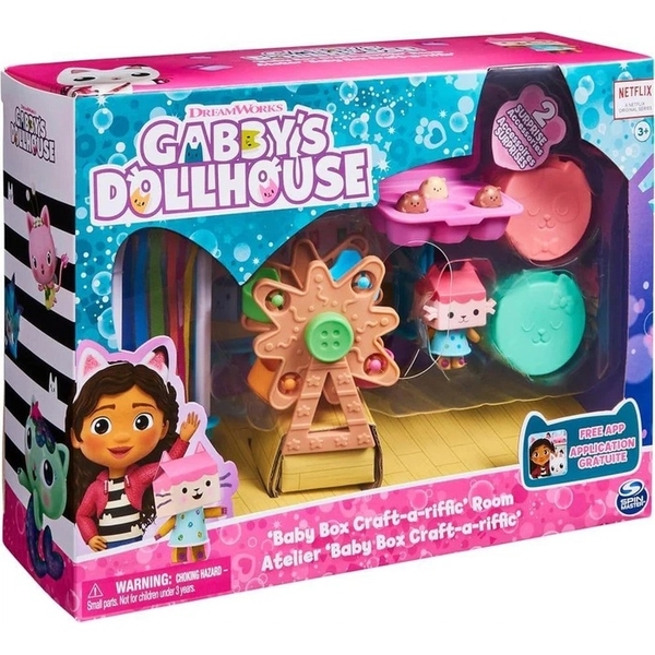 Игровой набор Spin Master Gabby's Dollhouse Комната для рукоделия Доци Бокс (SM36203/6064151) - Pampik