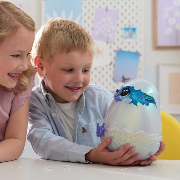 Интерактивная игрушка-сюрприз Spin Master Hatchimals: Драко в яйце, 1 шт. в ассортименте (SM19201/6069282) - Pampik - 11
