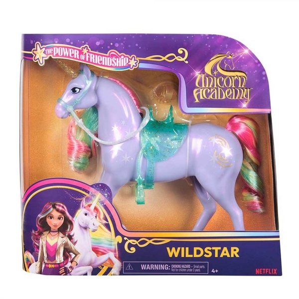 Единорог Spin Master Unicorn Academy Дикая Звёздочка, 28 см (SM23206/6072483) - Pampik