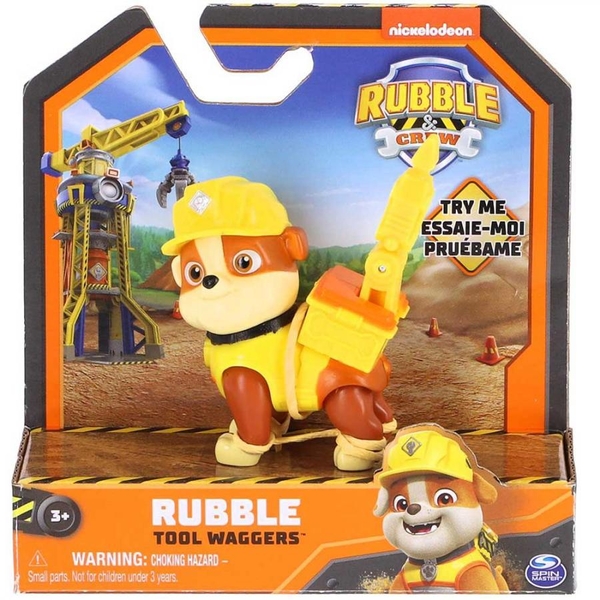 Коллекционная фигурка Spin Master Кремез и команда Щенок Крепыш, с механической функцией (SM28516/8838) - Pampik