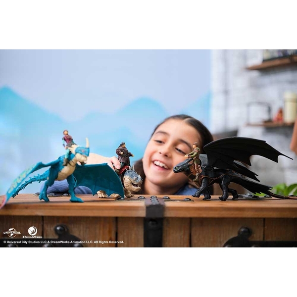 Набір фігурок Dragons Як приборкати дракона: Беззубок та вершник Гикавка (SM66663/6074007) - Pampik - 12