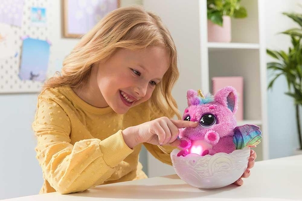 Інтерактивна іграшка-сюрприз Spin Master Hatchimals: Паффі в яйці, 1 шт. в асортименті (SM19201/6069132) - Pampik - 12