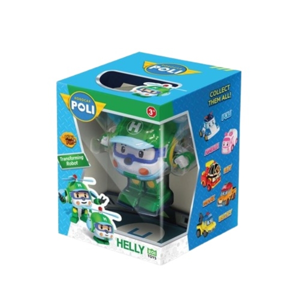 Колекційна машинка-трансформер Robocar Poli Робокар Хеллі, 10 см (MRT-0653) - Pampik