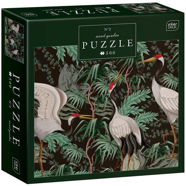 Пазли тришарові Interdruk Secret Garden 2, 33х46 см, 500 елементів (326010) - Pampik