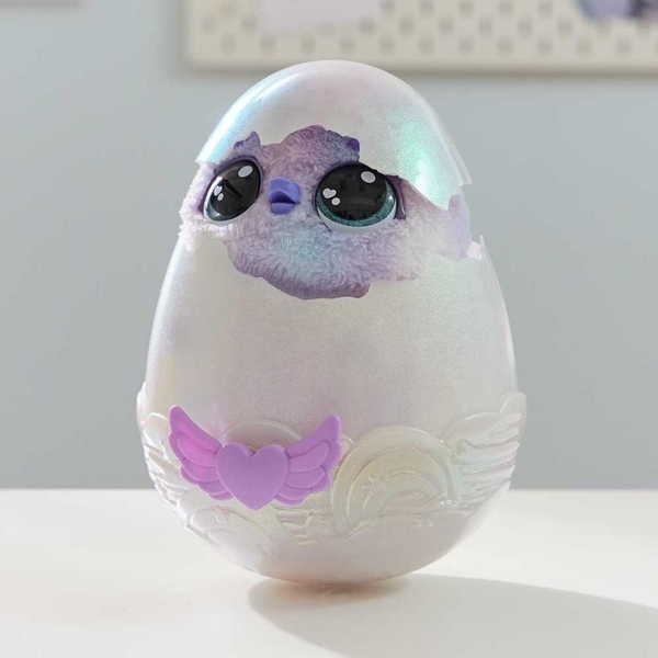 Інтерактивна іграшка-сюрприз Spin Master Hatchimals: Паффі в яйці, 1 шт. в асортименті (SM19201/6069132) - Pampik - 4
