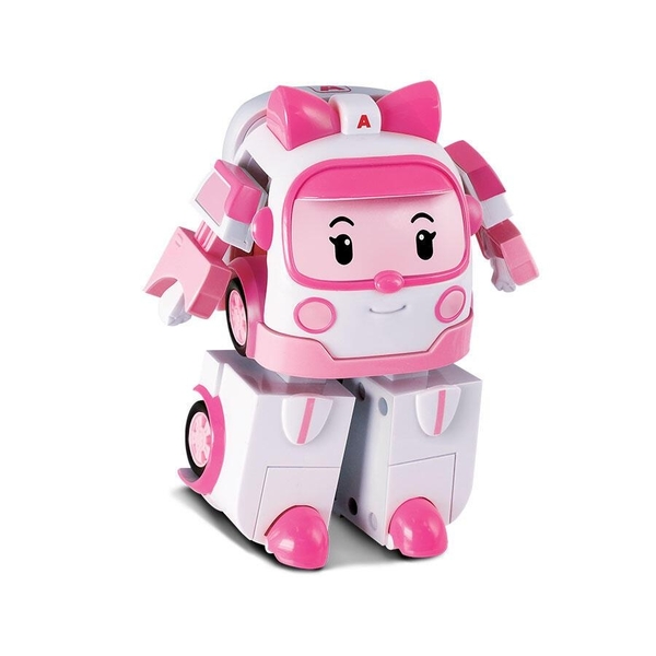 Колекційна машинка-трансформер Robocar Poli Робокар Ембер, 10 см (MRT-0651) - Pampik - 2