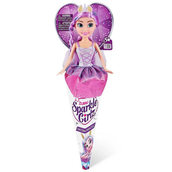 Лялька Zuru Sparkle Girls Райдужний єдиноріг Емма, 25 см (Z10092-4) - Pampik - 4