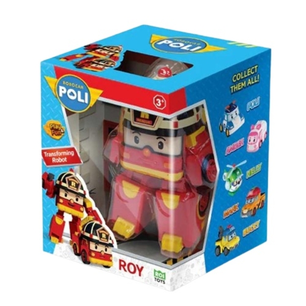 Колекційна машинка-трансформер Robocar Poli Робокар Рой, 10 см (MRT-0652) - Pampik