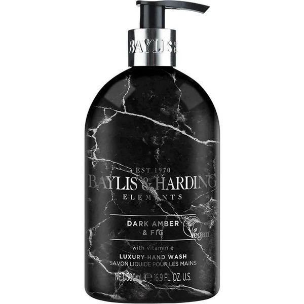 Жидкое мыло для рук Baylis & Harding Elements Dark Amber & Fig, 500 мл - Pampik