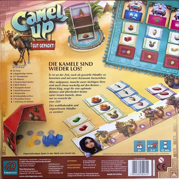 Настольная игра Plan B Games Верблюды вперед. В межсезонье – Camel Up Off Season (PZE20090EN) - Pampik - 6