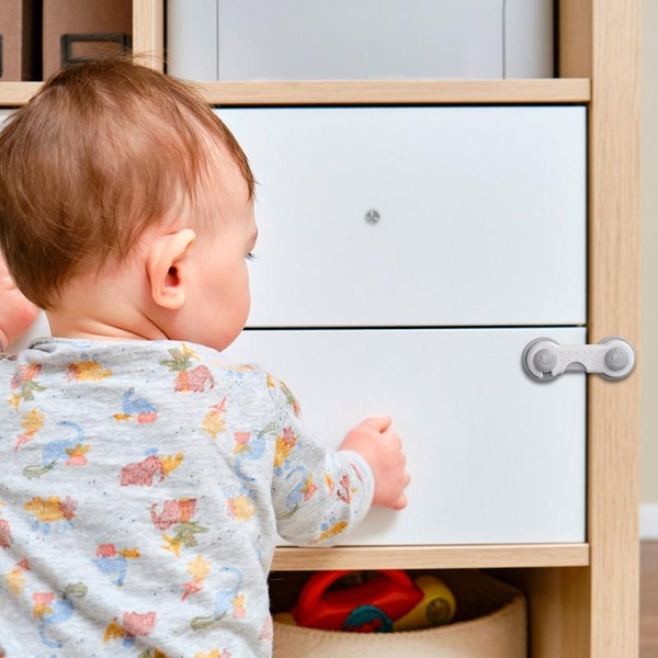 Захист для шафи Akuku, 2 шт., сірий (A0649) - Pampik - 3