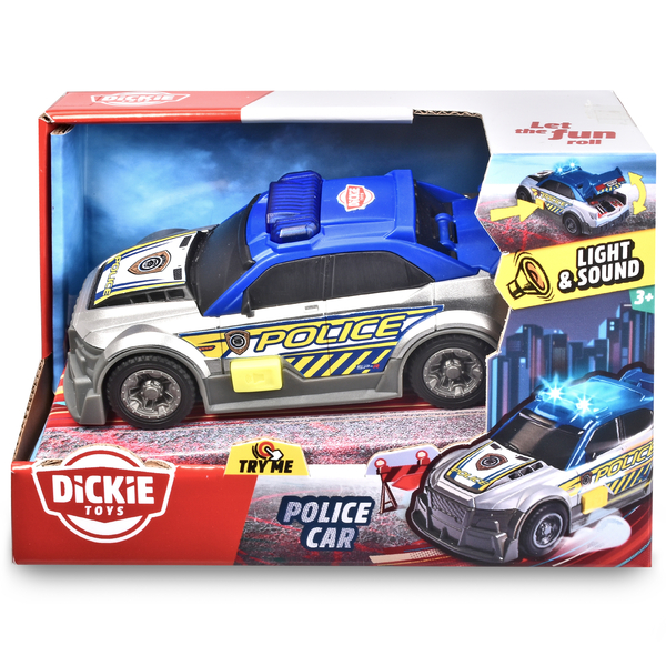 Автомобіль Dickie Toys Поліція, 15 см (3302030) - Pampik - 7