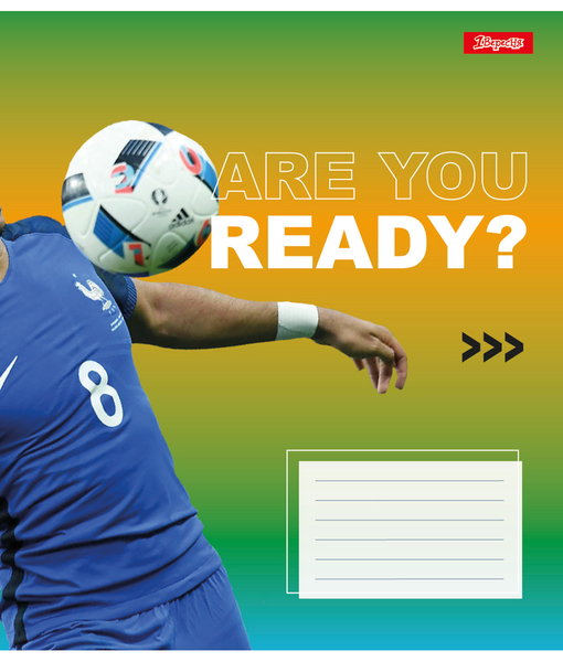 Набор тетрадей 1 Вересня Are you ready, А5, в линейку, 48 листов, 10 шт. (767374) - Pampik - 4