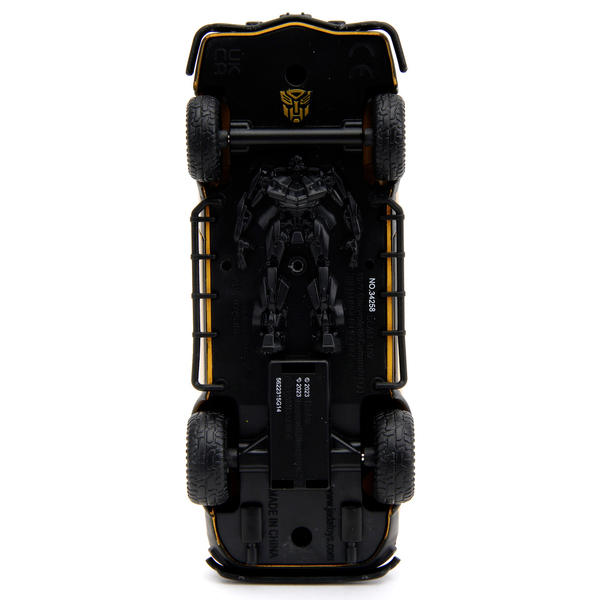 Машина металлическая Jada Трансформеры. Бамблби, Шевроле Камаро (1977), 14,5 см, желтый (253112008) - Pampik - 7