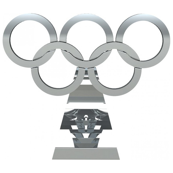 Колекційна модель-конструктор Metal Time Rings of Strength Олімпійські кільця (MT021Y) - Pampik