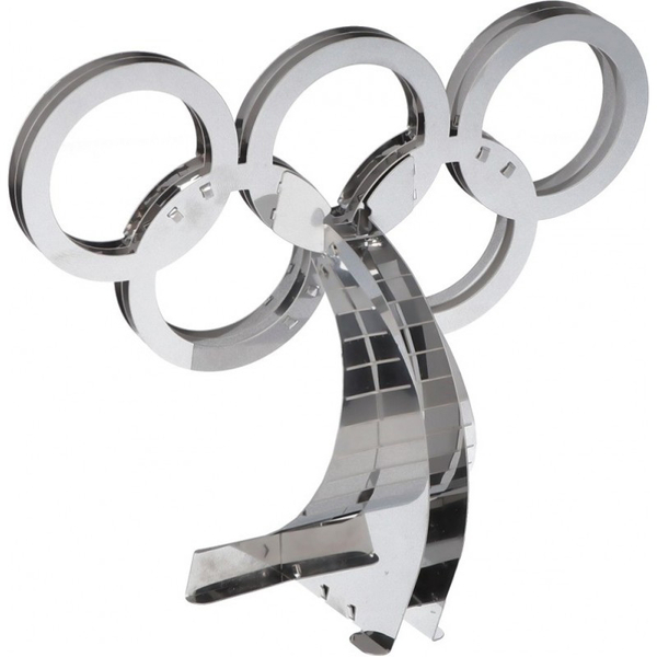 Колекційна модель-конструктор Metal Time Rings of Strength Олімпійські кільця (MT021Y) - Pampik - 3